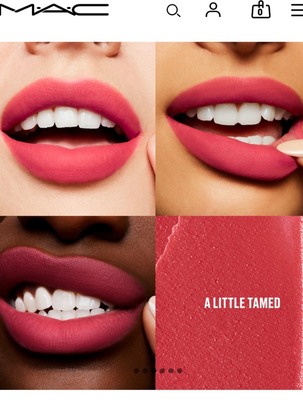 MAC Cosmetics Powder Kiss Lipstick Lip + Cheek Mousse — A Little Tamed